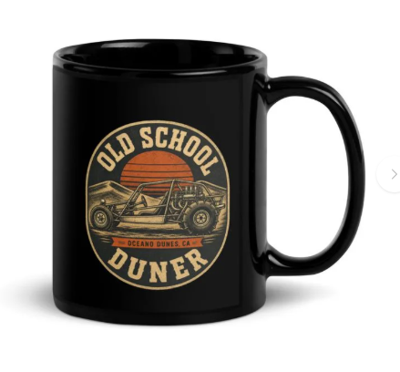 Old School Duner rail buggy mug, second design